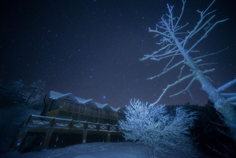 【1月】樹氷の萬岳荘